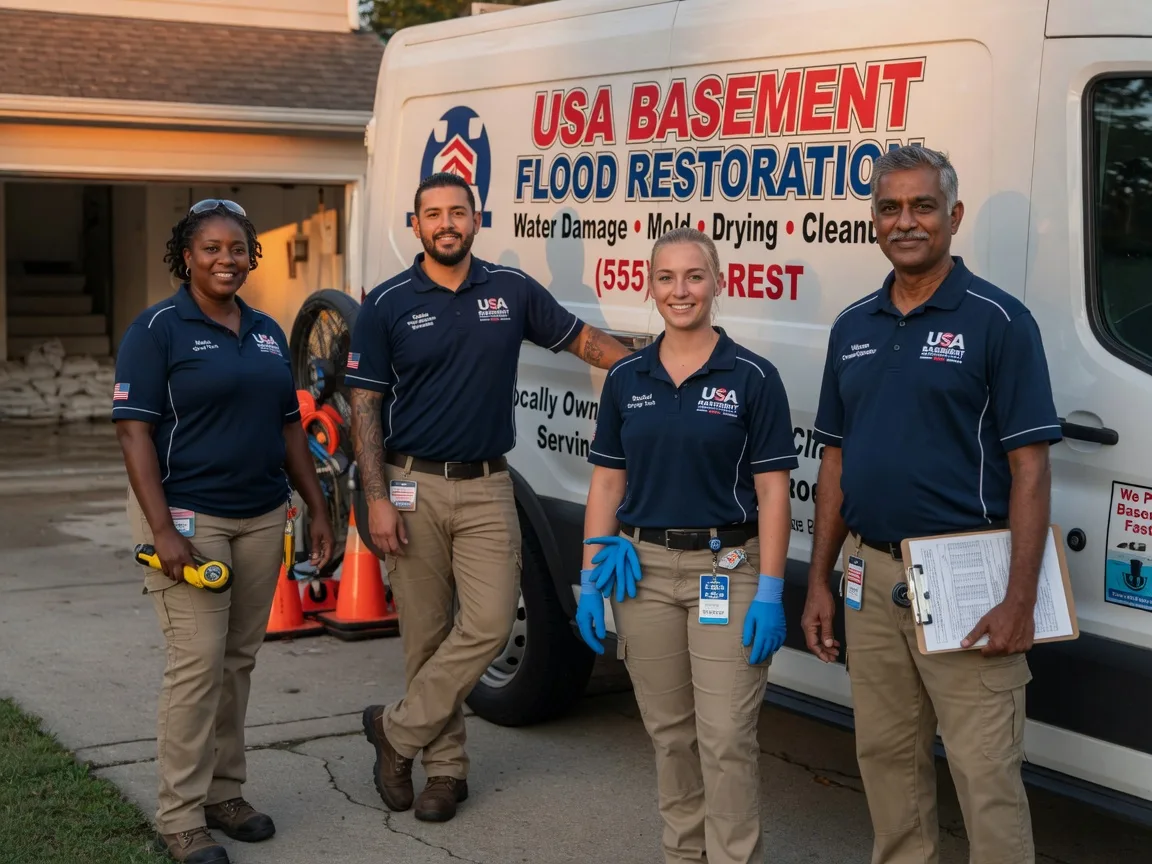 Basement Flood Cleanup company in Leasburg, MO